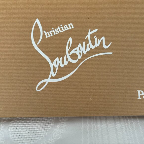 Christian Loutboutin Gwynitta 100 mm sandals size US 9, like new - Picture 4 of 12